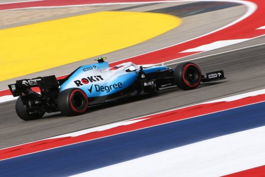 Robert Kubica (POL), Williams F1 Team 
01.11.2019. Formula 1 World Championship, Rd 19, United States Grand Prix, Austin, Texas, USA, Practice Day.
- www.xpbimages.com, EMail: requests@xpbimages.com © Copyright: Charniaux / XPB Images