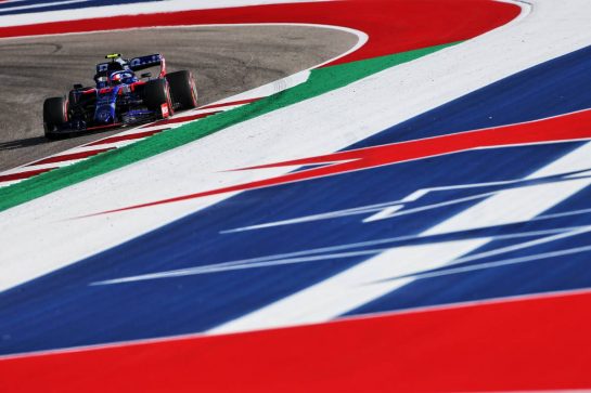 Pierre Gasly (FRA) Scuderia Toro Rosso STR14.
01.11.2019. Formula 1 World Championship, Rd 19, United States Grand Prix, Austin, Texas, USA, Practice Day.
- www.xpbimages.com, EMail: requests@xpbimages.com © Copyright: Moy / XPB Images