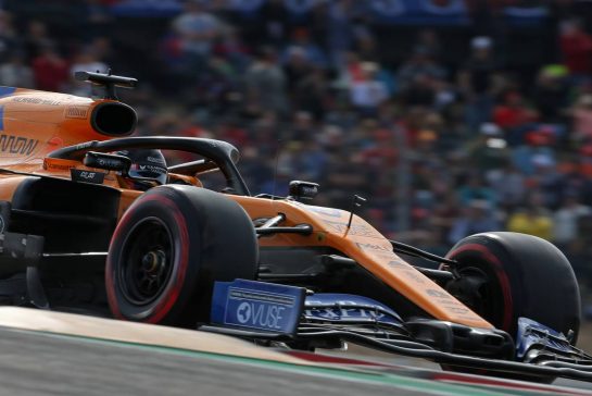 Carlos Sainz Jr (ESP), McLaren F1 Team 
02.11.2019. Formula 1 World Championship, Rd 19, United States Grand Prix, Austin, Texas, USA, Qualifying Day.
- www.xpbimages.com, EMail: requests@xpbimages.com © Copyright: Charniaux / XPB Images