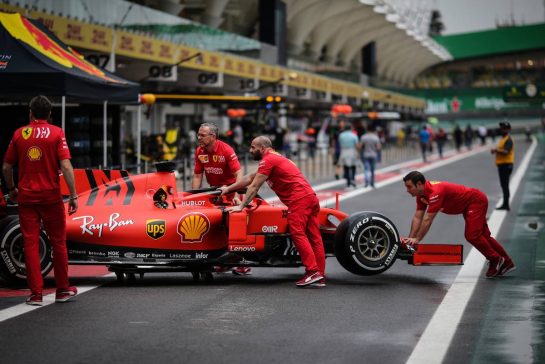 Scuderia Ferrari  
14.11.2019. Formula 1 World Championship, Rd 20, Brazilian Grand Prix, Sao Paulo, Brazil, Preparation Day.
- www.xpbimages.com, EMail: requests@xpbimages.com © Copyright: Charniaux / XPB Images