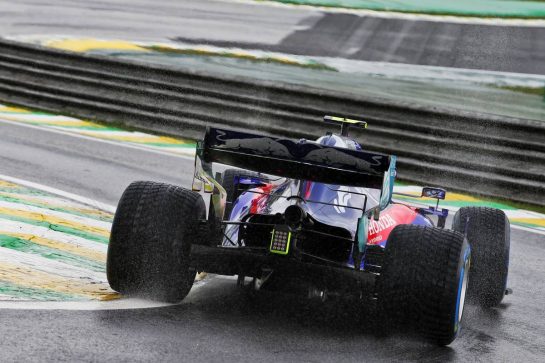 Pierre Gasly (FRA) Scuderia Toro Rosso STR14.
15.11.2019. Formula 1 World Championship, Rd 20, Brazilian Grand Prix, Sao Paulo, Brazil, Practice Day.
- www.xpbimages.com, EMail: requests@xpbimages.com © Copyright: Moy / XPB Images