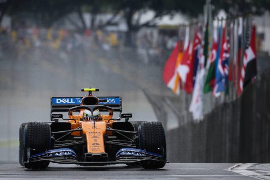 Lando Norris (GBR), McLaren F1 Team 
15.11.2019. Formula 1 World Championship, Rd 20, Brazilian Grand Prix, Sao Paulo, Brazil, Practice Day.
- www.xpbimages.com, EMail: requests@xpbimages.com © Copyright: Charniaux / XPB Images