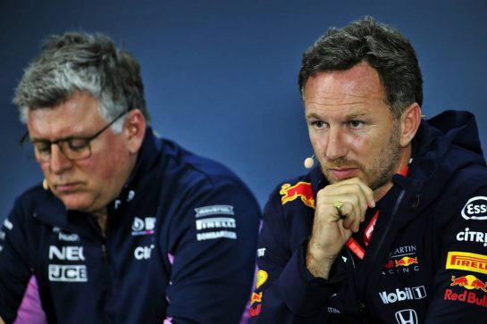 Christian Horner (GBR) Red Bull Racing Team Principal in the FIA Press Conference.
15.11.2019. Formula 1 World Championship, Rd 20, Brazilian Grand Prix, Sao Paulo, Brazil, Practice Day.
- www.xpbimages.com, EMail: requests@xpbimages.com © Copyright: Batchelor / XPB Images