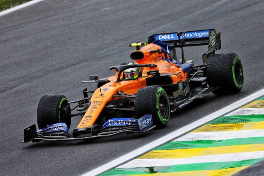 Lando Norris (GBR) McLaren MCL34.
15.11.2019. Formula 1 World Championship, Rd 20, Brazilian Grand Prix, Sao Paulo, Brazil, Practice Day.
- www.xpbimages.com, EMail: requests@xpbimages.com © Copyright: Moy / XPB Images