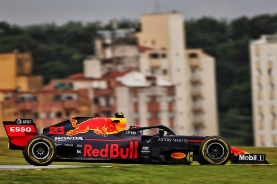 Alexander Albon (THA) Red Bull Racing RB15.
15.11.2019. Formula 1 World Championship, Rd 20, Brazilian Grand Prix, Sao Paulo, Brazil, Practice Day.
- www.xpbimages.com, EMail: requests@xpbimages.com © Copyright: Moy / XPB Images
