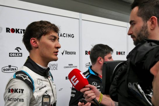 George Russell (GBR) Williams Racing with the media.
15.11.2019. Formula 1 World Championship, Rd 20, Brazilian Grand Prix, Sao Paulo, Brazil, Practice Day.
- www.xpbimages.com, EMail: requests@xpbimages.com © Copyright: Batchelor / XPB Images