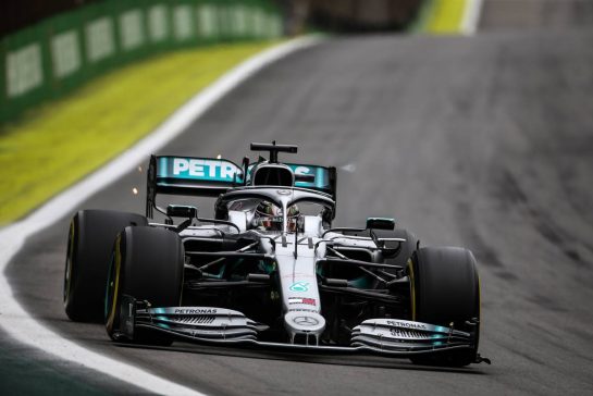 Lewis Hamilton (GBR), Mercedes AMG F1  
15.11.2019. Formula 1 World Championship, Rd 20, Brazilian Grand Prix, Sao Paulo, Brazil, Practice Day.
- www.xpbimages.com, EMail: requests@xpbimages.com © Copyright: Charniaux / XPB Images