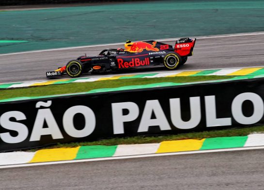 Alexander Albon (THA) Red Bull Racing RB15.
15.11.2019. Formula 1 World Championship, Rd 20, Brazilian Grand Prix, Sao Paulo, Brazil, Practice Day.
- www.xpbimages.com, EMail: requests@xpbimages.com © Copyright: Photo4 / XPB Images
