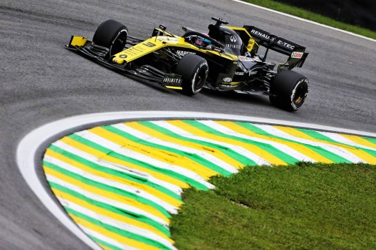 Daniel Ricciardo (AUS) Renault F1 Team RS19.
15.11.2019. Formula 1 World Championship, Rd 20, Brazilian Grand Prix, Sao Paulo, Brazil, Practice Day.
- www.xpbimages.com, EMail: requests@xpbimages.com © Copyright: Photo4 / XPB Images