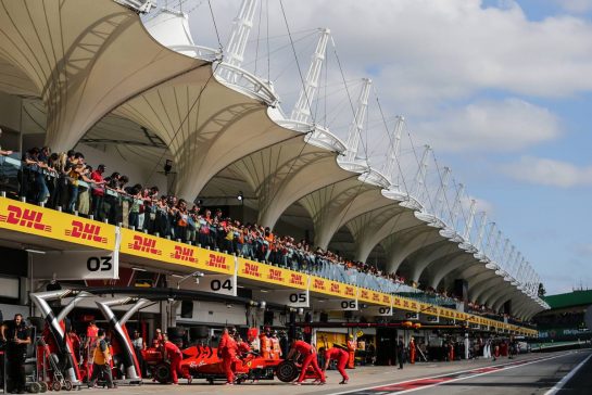 Sebastian Vettel (GER), Scuderia Ferrari 
16.11.2019. Formula 1 World Championship, Rd 20, Brazilian Grand Prix, Sao Paulo, Brazil, Qualifying Day.
- www.xpbimages.com, EMail: requests@xpbimages.com © Copyright: Charniaux / XPB Images