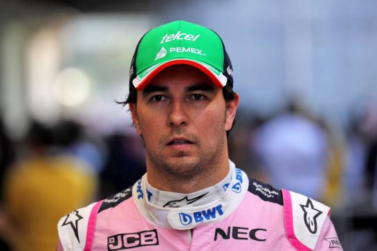 Sergio Perez (MEX) Racing Point F1 Team.
16.11.2019. Formula 1 World Championship, Rd 20, Brazilian Grand Prix, Sao Paulo, Brazil, Qualifying Day.
- www.xpbimages.com, EMail: requests@xpbimages.com © Copyright: Photo4 / XPB Images
