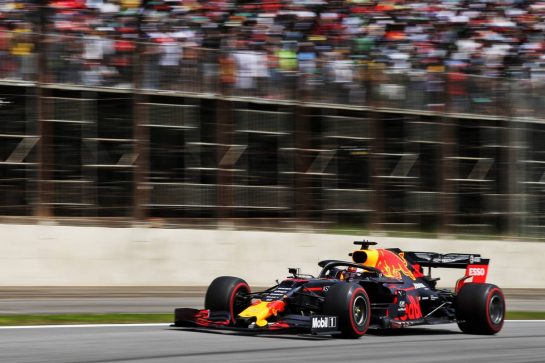 Max Verstappen (NLD) Red Bull Racing RB15.
17.11.2019. Formula 1 World Championship, Rd 20, Brazilian Grand Prix, Sao Paulo, Brazil, Race Day.
- www.xpbimages.com, EMail: requests@xpbimages.com © Copyright: Batchelor / XPB Images