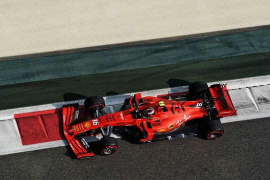 Charles Leclerc (MON) Ferrari SF90.
30.11.2019. Formula 1 World Championship, Rd 21, Abu Dhabi Grand Prix, Yas Marina Circuit, Abu Dhabi, Qualifying Day.
 - www.xpbimages.com, EMail: requests@xpbimages.com © Copyright: Dungan / XPB Images