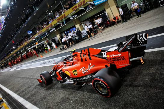 Charles Leclerc (MON) Ferrari SF90.
30.11.2019. Formula 1 World Championship, Rd 21, Abu Dhabi Grand Prix, Yas Marina Circuit, Abu Dhabi, Qualifying Day.
- www.xpbimages.com, EMail: requests@xpbimages.com © Copyright: Batchelor / XPB Images