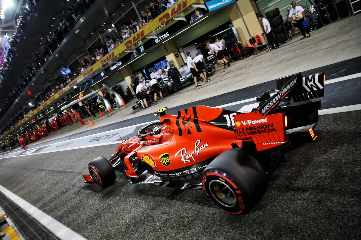 Charles Leclerc (MON) Ferrari SF90.