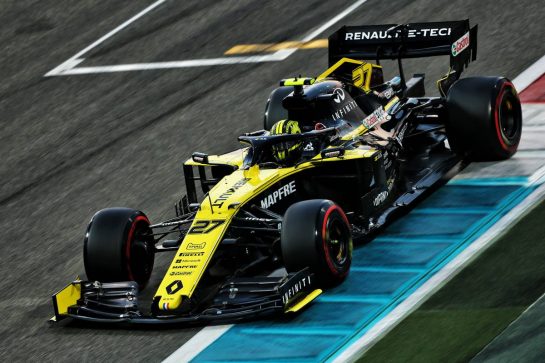 Nico Hulkenberg (GER) Renault F1 Team RS19.
30.11.2019. Formula 1 World Championship, Rd 21, Abu Dhabi Grand Prix, Yas Marina Circuit, Abu Dhabi, Qualifying Day.
- www.xpbimages.com, EMail: requests@xpbimages.com © Copyright: Moy / XPB Images