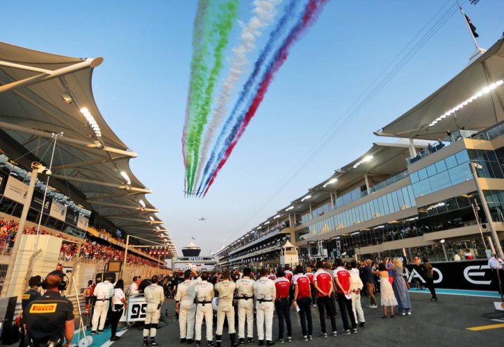 Grid atmosphere - air display. 01.12.2019.