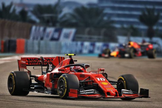 Charles Leclerc (MON) Ferrari SF90.
01.12.2019. Formula 1 World Championship, Rd 21, Abu Dhabi Grand Prix, Yas Marina Circuit, Abu Dhabi, Race Day.
- www.xpbimages.com, EMail: requests@xpbimages.com © Copyright: Charniaux / XPB Images