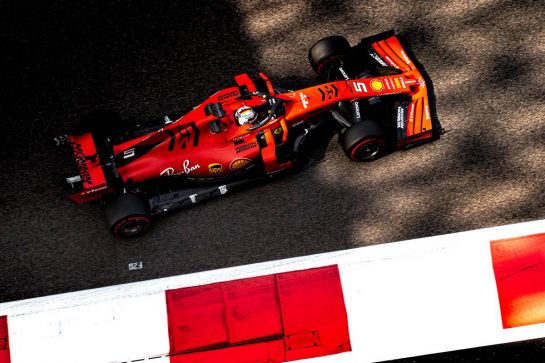 Sebastian Vettel (GER) Ferrari SF90.
03.12.2019. Formula 1 Testing, Yas Marina Circuit, Abu Dhabi, Tuesday.
- www.xpbimages.com, EMail: requests@xpbimages.com © Copyright: Bearne / XPB Images