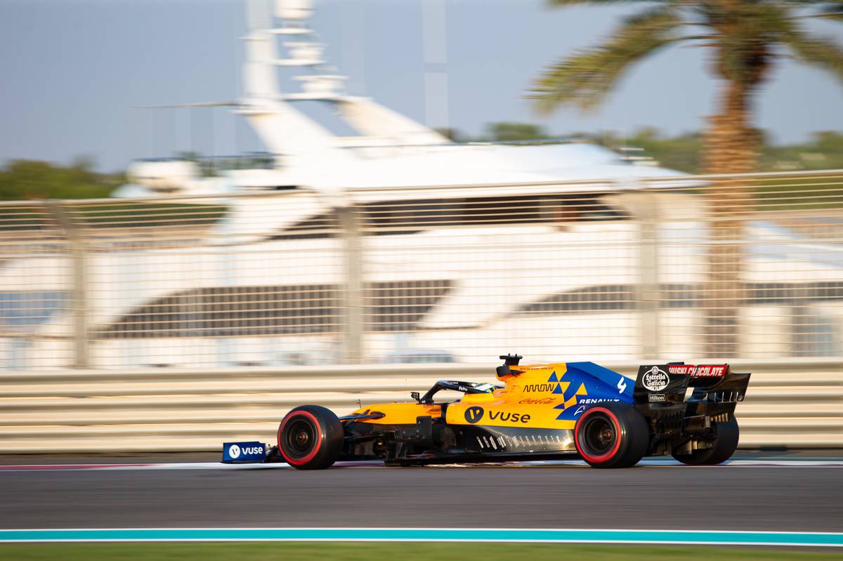 Lando Norris (GBR) McLaren MCL34.