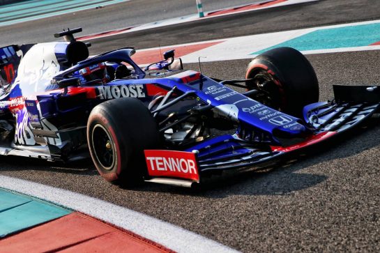 Pierre Gasly (FRA) Scuderia Toro Rosso STR14.
04.12.2019. Formula 1 Testing, Yas Marina Circuit, Abu Dhabi, Wednesday.
- www.xpbimages.com, EMail: requests@xpbimages.com © Copyright: Batchelor / XPB Images