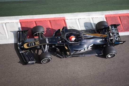 Pietro Fittipaldi (BRA) Haas VF-19 Test Driver.
04.12.2019. Formula 1 Testing, Yas Marina Circuit, Abu Dhabi, Wednesday.
- www.xpbimages.com, EMail: requests@xpbimages.com © Copyright: Bearne / XPB Images