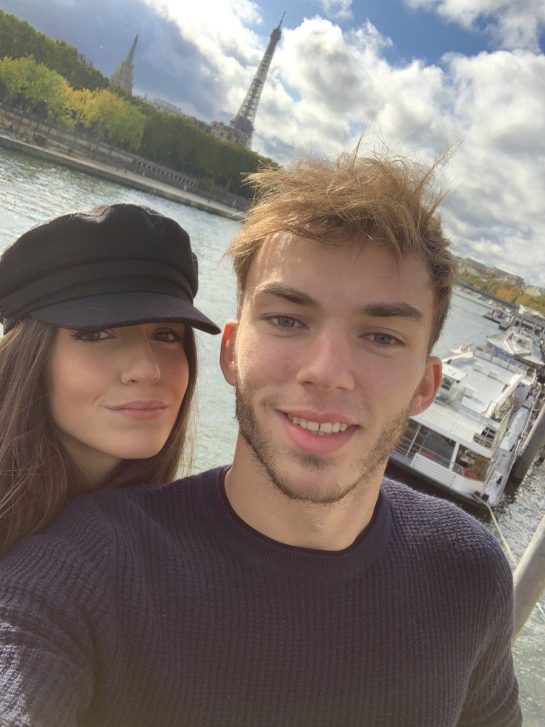 Pierre Gasly and Caterina