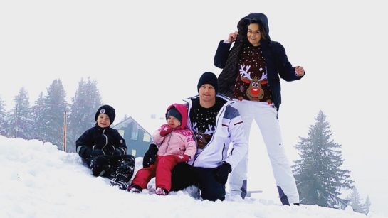 Kimi and Minttu Raikkonen