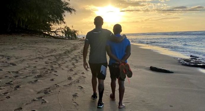 Hamilton reveals emotions of rebuilding relationship with father