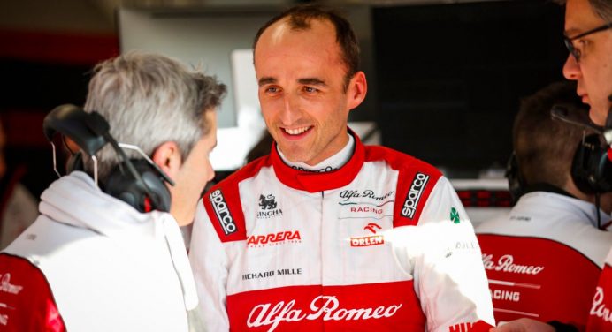 Pacesetter Kubica had to 'adjust' to Alfa downforce gains