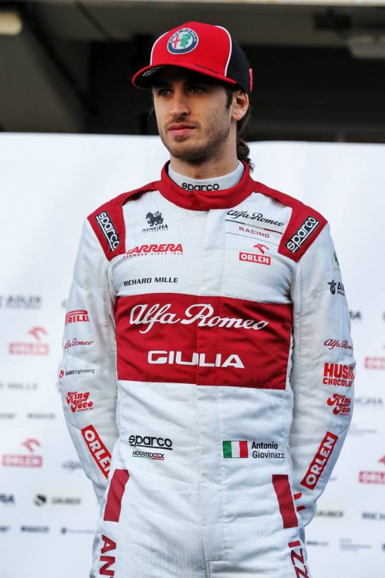 Antonio Giovinazzi (ITA) Alfa Romeo Racing.
19.02.2020. Formula One Testing, Day One, Barcelona, Spain. Wednesday.
- www.xpbimages.com, EMail: requests@xpbimages.com © Copyright: Batchelor / XPB Images