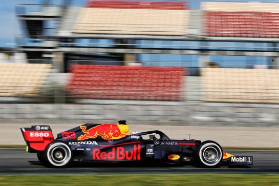 Max Verstappen (NLD) Red Bull Racing RB16.
19.02.2020. Formula One Testing, Day One, Barcelona, Spain. Wednesday.
- www.xpbimages.com, EMail: requests@xpbimages.com © Copyright: Charniaux / XPB Images