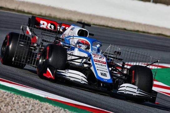George Russell (GBR) Williams Racing FW43.
20.02.2020. Formula One Testing, Day Two, Barcelona, Spain. Thursday.
- www.xpbimages.com, EMail: requests@xpbimages.com © Copyright: Moy / XPB Images