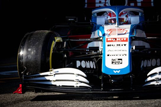 George Russell (GBR) Williams Racing FW43.
20.02.2020. Formula One Testing, Day Two, Barcelona, Spain. Thursday.
- www.xpbimages.com, EMail: requests@xpbimages.com © Copyright: Bearne / XPB Images
