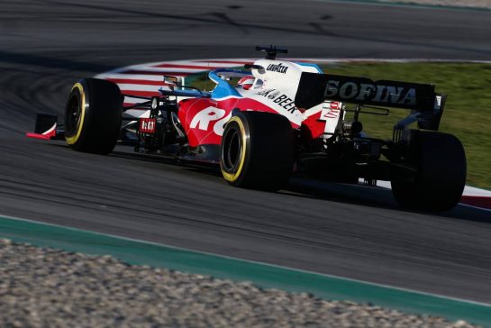 Nicholas Latifi (CDN), Williams Racing 
20.02.2020. Formula One Testing, Day Two, Barcelona, Spain. Thursday.
- www.xpbimages.com, EMail: requests@xpbimages.com © Copyright: Charniaux / XPB Images