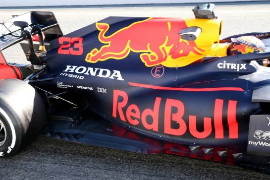 Red Bull Racing RB16 Engine cover and floor.
20.02.2020. Formula One Testing, Day Two, Barcelona, Spain. Thursday.
- www.xpbimages.com, EMail: requests@xpbimages.com © Copyright: Batchelor / XPB Images
