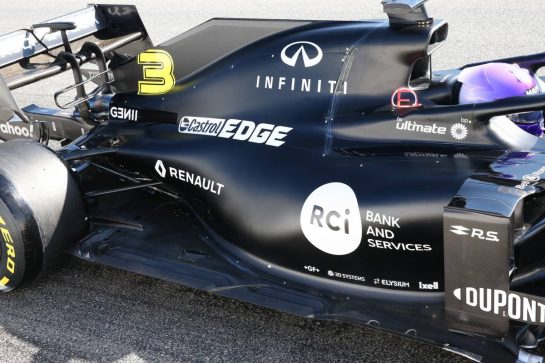 Renault F1 Team RS20 Engine cover and floor.
20.02.2020. Formula One Testing, Day Two, Barcelona, Spain. Thursday.
- www.xpbimages.com, EMail: requests@xpbimages.com © Copyright: Batchelor / XPB Images