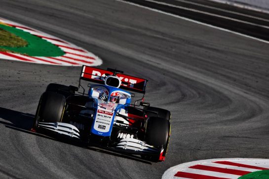 George Russell (GBR) Williams Racing FW43.
20.02.2020. Formula One Testing, Day Two, Barcelona, Spain. Thursday.
- www.xpbimages.com, EMail: requests@xpbimages.com © Copyright: Rew / XPB Images
