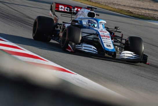 Nicholas Latifi (CDN), Williams Racing 
21.02.2020. Formula One Testing, Day Three, Barcelona, Spain. Friday.
- www.xpbimages.com, EMail: requests@xpbimages.com © Copyright: Charniaux / XPB Images
