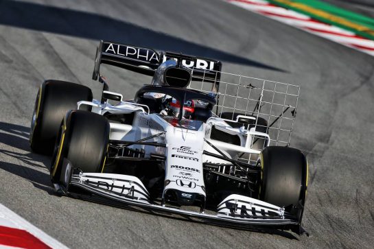 Daniil Kvyat (RUS) AlphaTauri AT01.
26.02.2020. Formula One Testing, Day One, Barcelona, Spain. Wednesday.
- www.xpbimages.com, EMail: requests@xpbimages.com © Copyright: Moy / XPB Images
