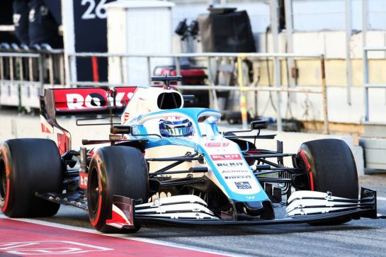 Nicholas Latifi (CDN) Williams Racing FW43.
26.02.2020. Formula One Testing, Day One, Barcelona, Spain. Wednesday.
- www.xpbimages.com, EMail: requests@xpbimages.com © Copyright: Batchelor / XPB Images