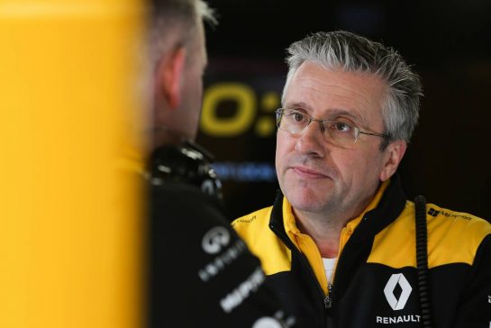 Pat Fry (GBR), Renault Sport F1 Team, Technical Director 
26.02.2020. Formula One Testing, Day One, Barcelona, Spain. Wednesday.
- www.xpbimages.com, EMail: requests@xpbimages.com © Copyright: Charniaux / XPB Images