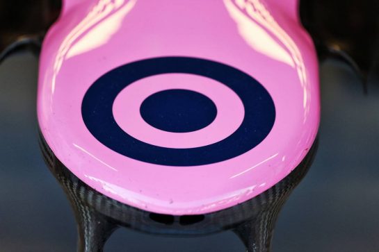 Racing Point F1 Team RP20 nosecone.
26.02.2020. Formula One Testing, Day One, Barcelona, Spain. Wednesday.
- www.xpbimages.com, EMail: requests@xpbimages.com © Copyright: Moy / XPB Images