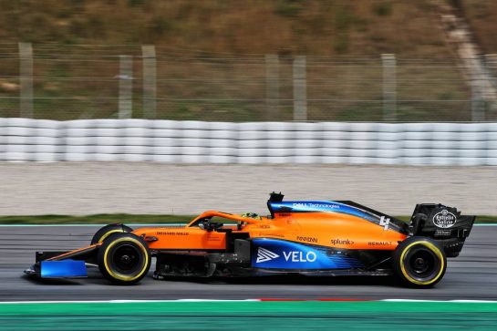 Lando Norris (GBR) McLaren MCL35.
27.02.2020. Formula One Testing, Day Two, Barcelona, Spain. Thursday.
- www.xpbimages.com, EMail: requests@xpbimages.com © Copyright: Batchelor / XPB Images