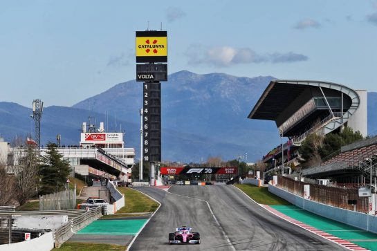 Lance Stroll (CDN) Racing Point F1 Team RP20.
27.02.2020. Formula One Testing, Day Two, Barcelona, Spain. Thursday.
- www.xpbimages.com, EMail: requests@xpbimages.com © Copyright: Moy / XPB Images