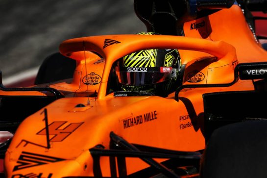 Lando Norris (GBR) McLaren MCL35.
27.02.2020. Formula One Testing, Day Two, Barcelona, Spain. Thursday.
- www.xpbimages.com, EMail: requests@xpbimages.com © Copyright: Moy / XPB Images
