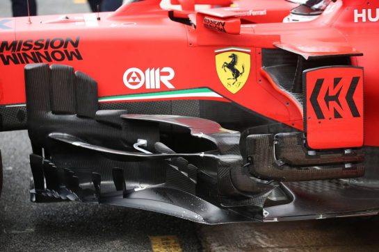 Ferrari Barge board.
28.02.2020. Formula One Testing, Day Three, Barcelona, Spain. Friday.
- www.xpbimages.com, EMail: requests@xpbimages.com © Copyright: Batchelor / XPB Images