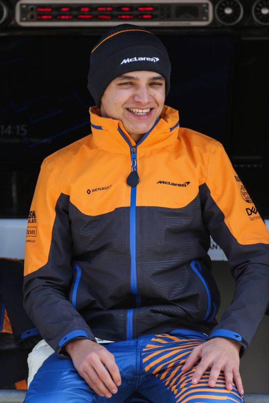 Lando Norris (GBR), McLaren F1 Team 
27.02.2020. Formula One Testing, Day Two, Barcelona, Spain. Thursday.
- www.xpbimages.com, EMail: requests@xpbimages.com © Copyright: Charniaux / XPB Images
