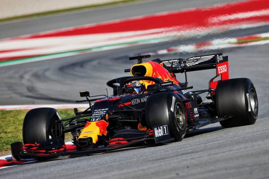 Alexander Albon (THA) Red Bull Racing RB16.
27.02.2020. Formula One Testing, Day Two, Barcelona, Spain. Thursday.
- www.xpbimages.com, EMail: requests@xpbimages.com © Copyright: Moy / XPB Images