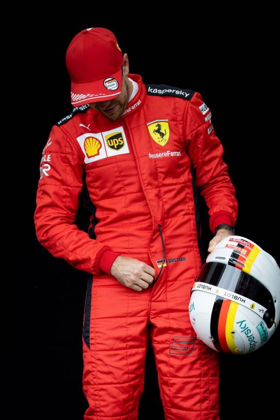 Sebastian Vettel (GER) Ferrari.
12.03.2020. Formula 1 World Championship, Rd 1, Australian Grand Prix, Albert Park, Melbourne, Australia, Preparation Day.
- www.xpbimages.com, EMail: requests@xpbimages.com © Copyright: Bearne / XPB Images